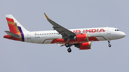 Unknown VT-EXQ operated by Air India