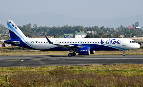 Unknown VT-IBU operated by IndiGo