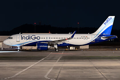 Airbus A320 NEO VT-IPG operated by IndiGo