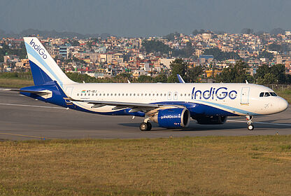 Airbus A320 NEO VT-IQJ operated by IndiGo