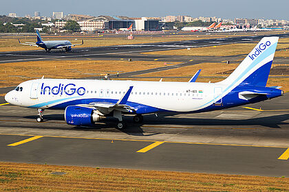 Unknown VT-IQS operated by IndiGo