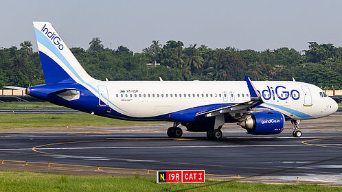Airbus A320 NEO VT-ISP operated by IndiGo