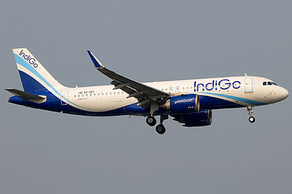 Unknown VT-ISY operated by IndiGo