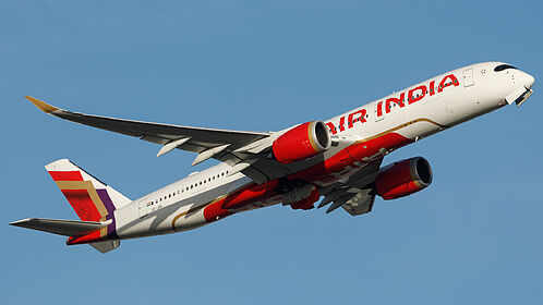 Airbus A350-900 VT-JRA operated by Air India