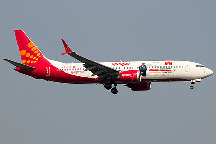 Unknown VT-MXD operated by SpiceJet