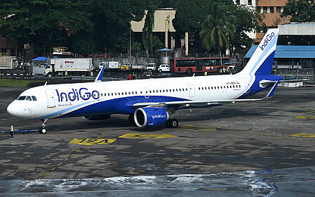 Airbus A321-200 (Sharklets) VT-NCD operated by IndiGo