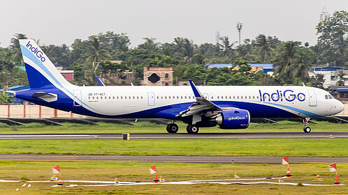 Airbus A321 NEO VT-NCT operated by IndiGo