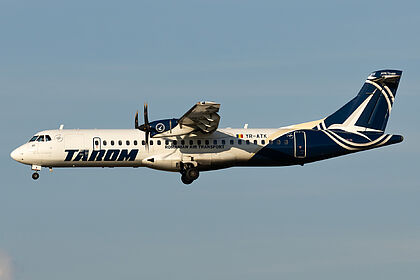 ATR 72 YR-ATK operated by TAROM