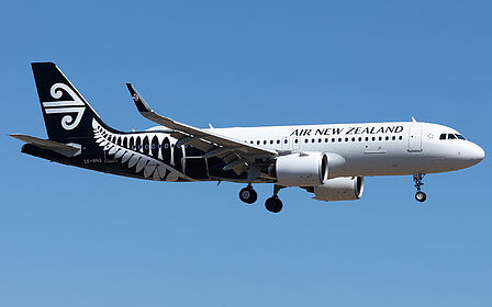 Unknown ZK-NHA operated by Air New Zealand