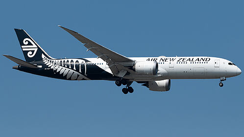 Unknown ZK-NZF operated by Air New Zealand