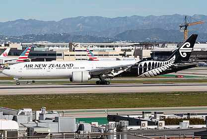 Unknown ZK-OKN operated by Air New Zealand
